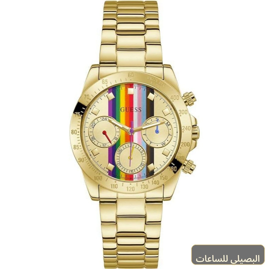 ساعة جيس إيكليبس للنساء GW0433L1 بسوار ستانلس ستيل لون ذهبي