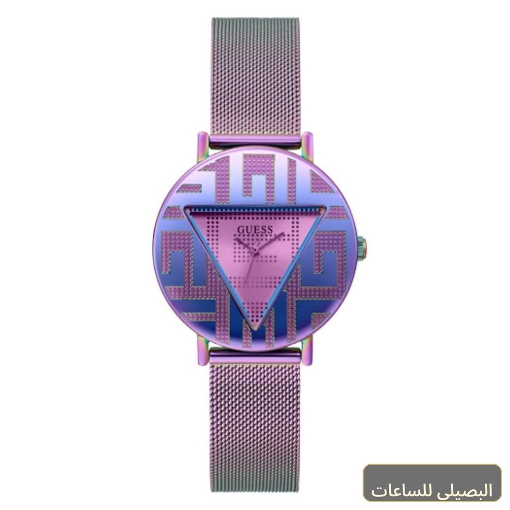 ساعة جيس للنساء GW0479L1 بسوار ستانلس ستيل متعدد الألوان