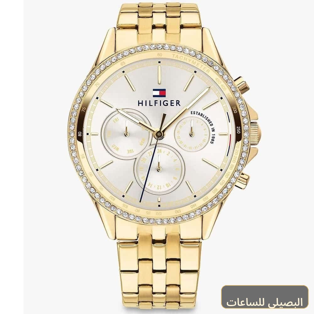 [45997] ساعة تومي هيلفيغر آري للنساء 1781977 ذهبية ستانلس ستيل