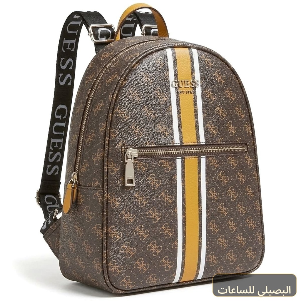 حقيبة ظهر نسائية بنية اللون من جيس Guess ، موديل Hwss6995320