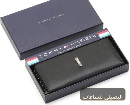 [45195] محفظة تومي هيلفيغر للجنسين بتصميم عصري وأنيق