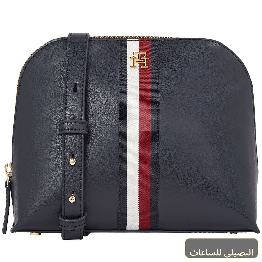 [Z4026] حقيبة كروسبودي نسائية زرقاء من تومي هيلفيغر Aw0Aw17065