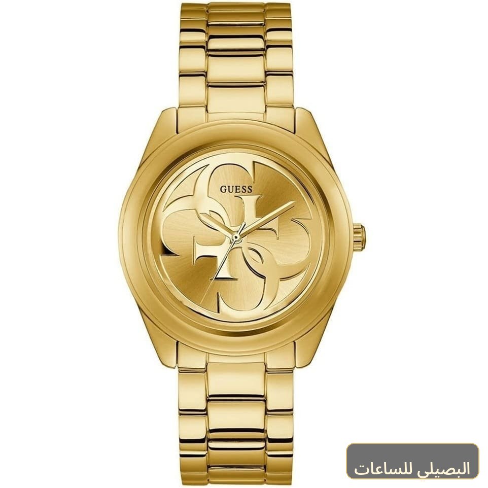 ساعة جيس جي تويست للنساء W1082L2 بسوار ستانلس ستيل ذهبي