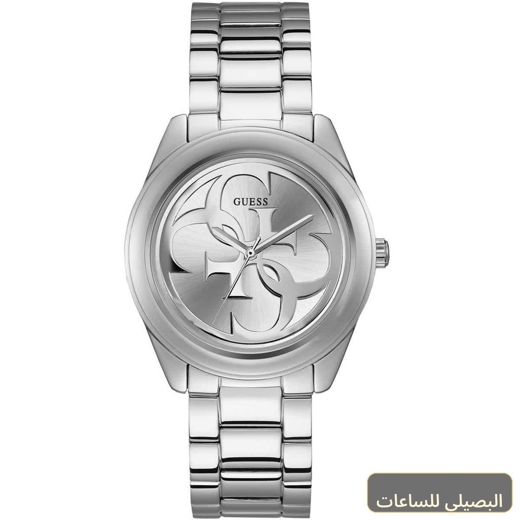 ساعة جيس جي تويست للنساء W1082L1 بسوار ستانلس ستيل فضي