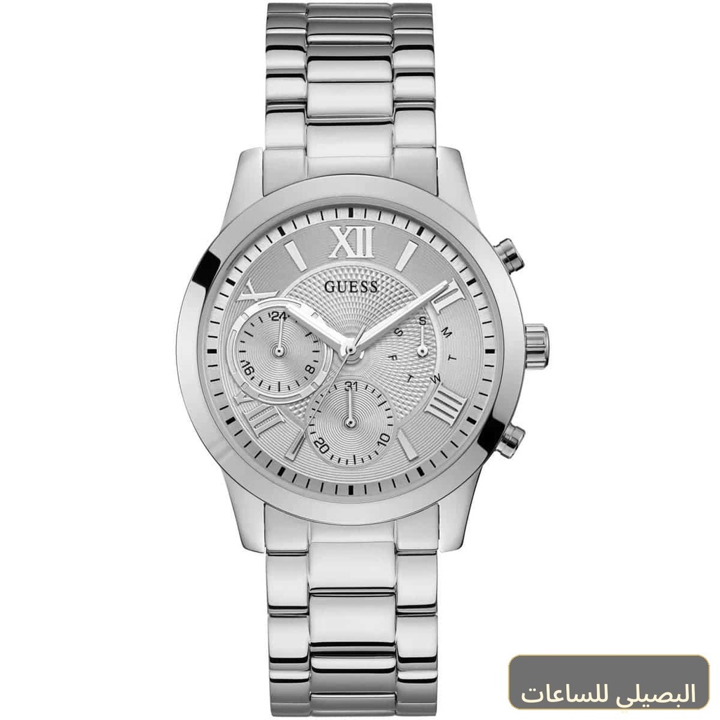 ساعة جيس سولار للنساء W1070L1 بسوار ستانلس ستيل فضي
