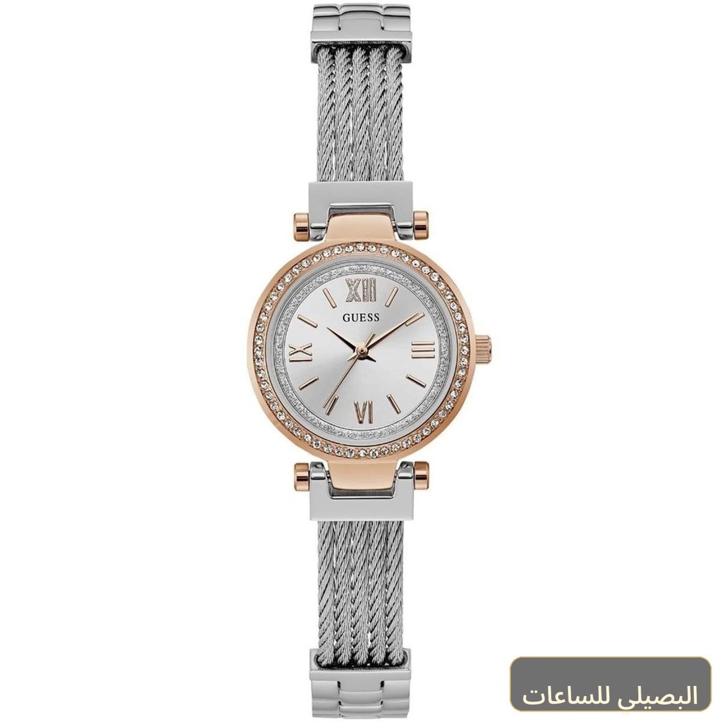 ساعة جيس ميني سوهو للنساء W1009L4 بسوار ستانلس ستيل فضي