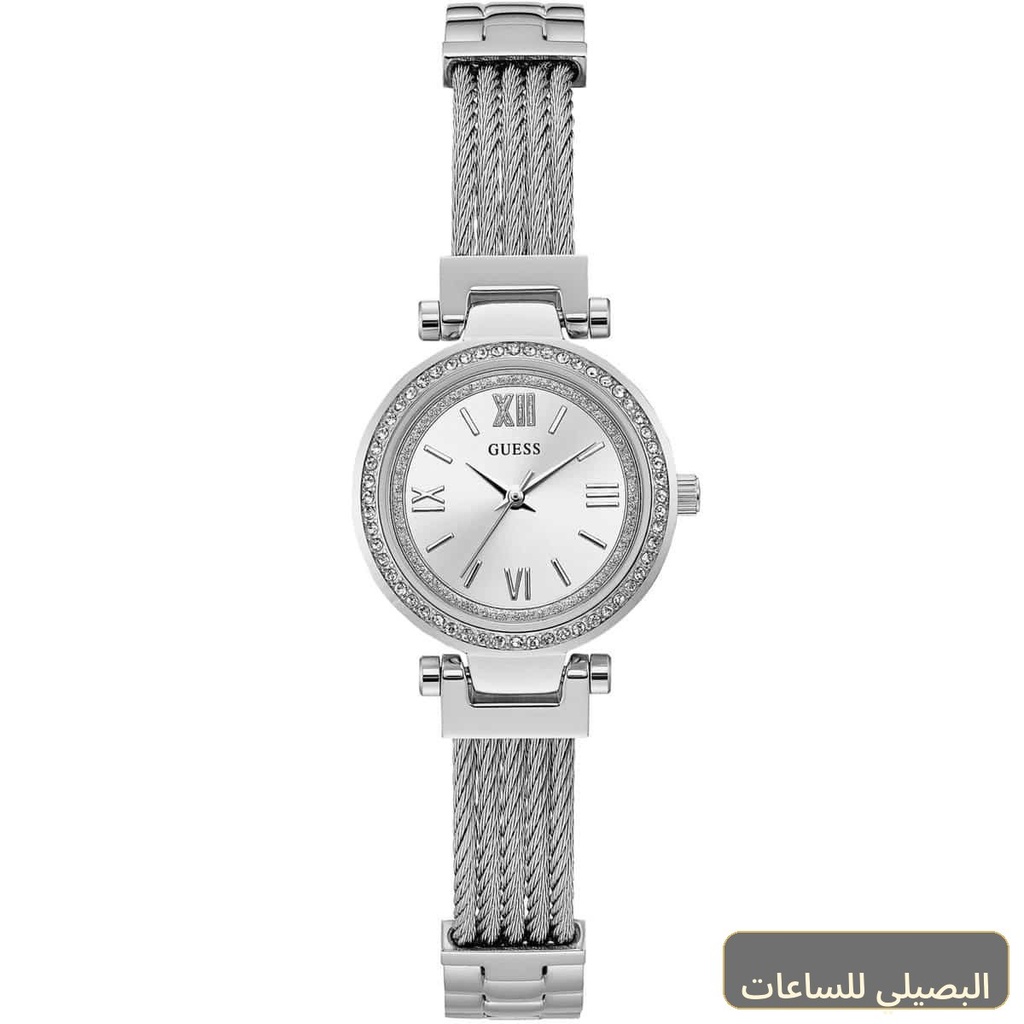 ساعة جيس ميني سوهو للنساء W1009L1 بسوار ستانلس ستيل فضي