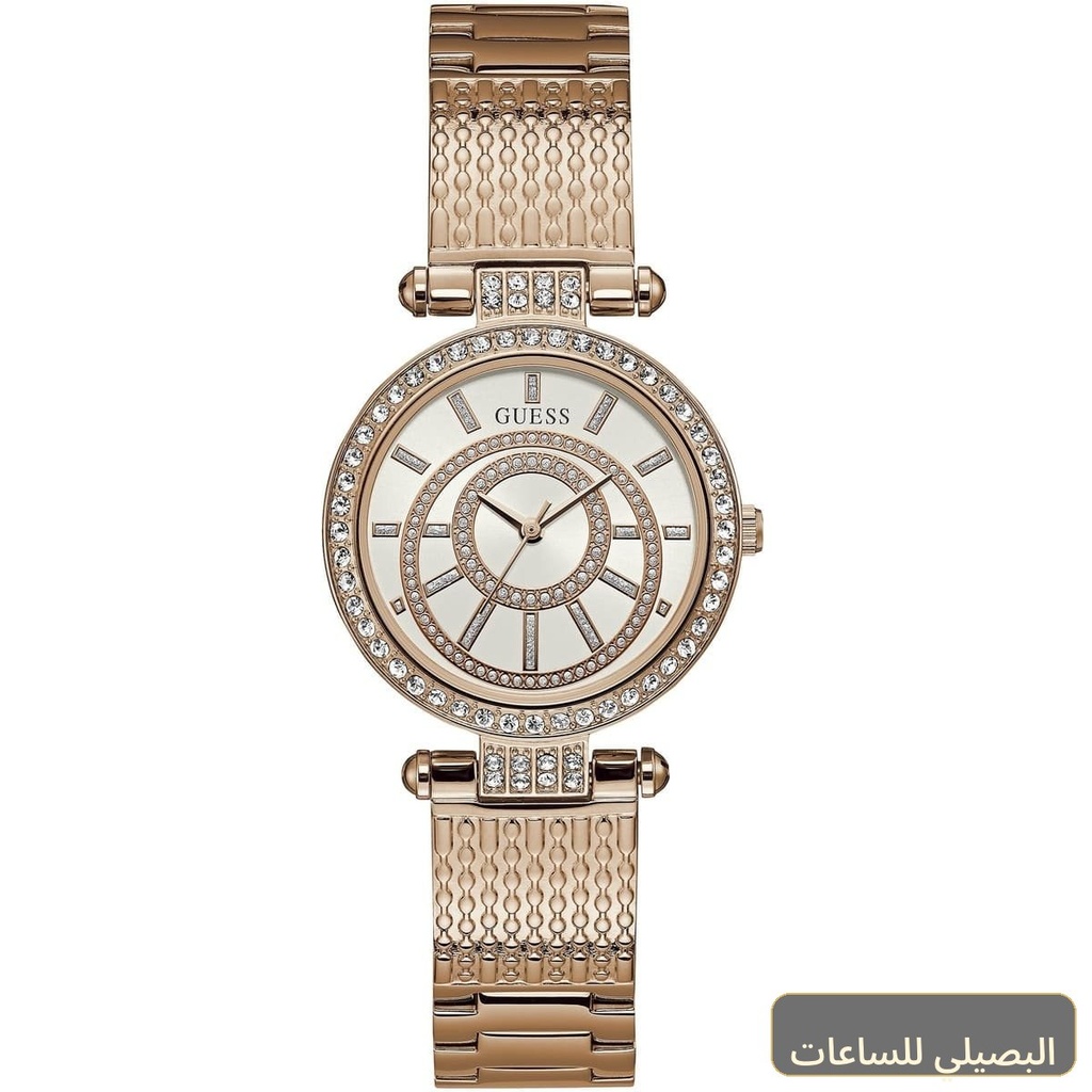 [W1008L3] ساعة جيس موس للنساء W1008L3 بسوار ستانلس ستيل نحاسي