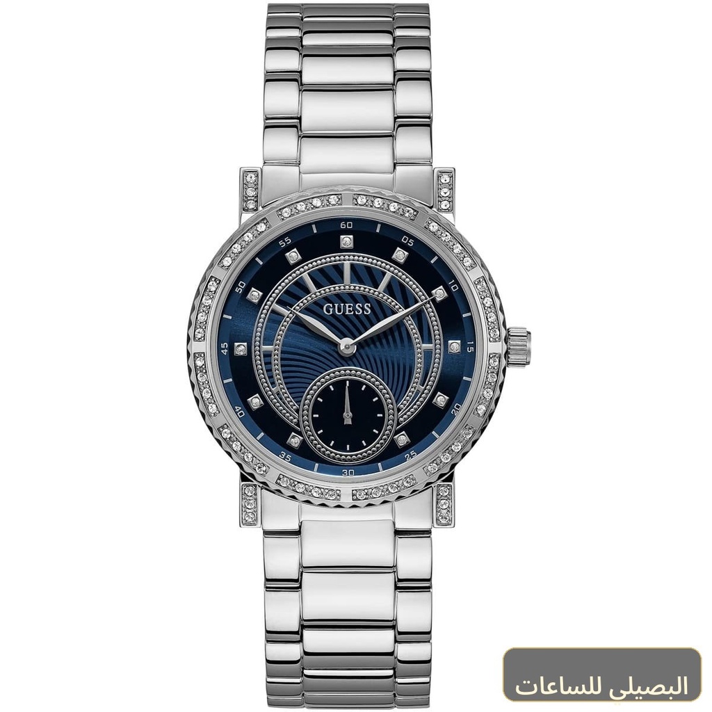 ساعة جيس كونستليشن للنساء W1006L1 بسوار ستانلس ستيل فضي