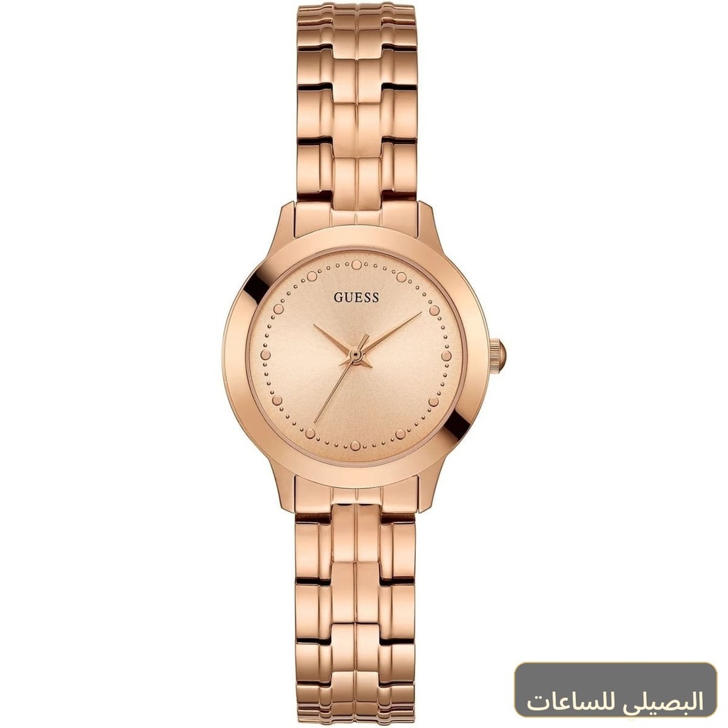 ساعة جيس تشيلسي للنساء W0989L3 بسوار ستانلس ستيل نحاسي