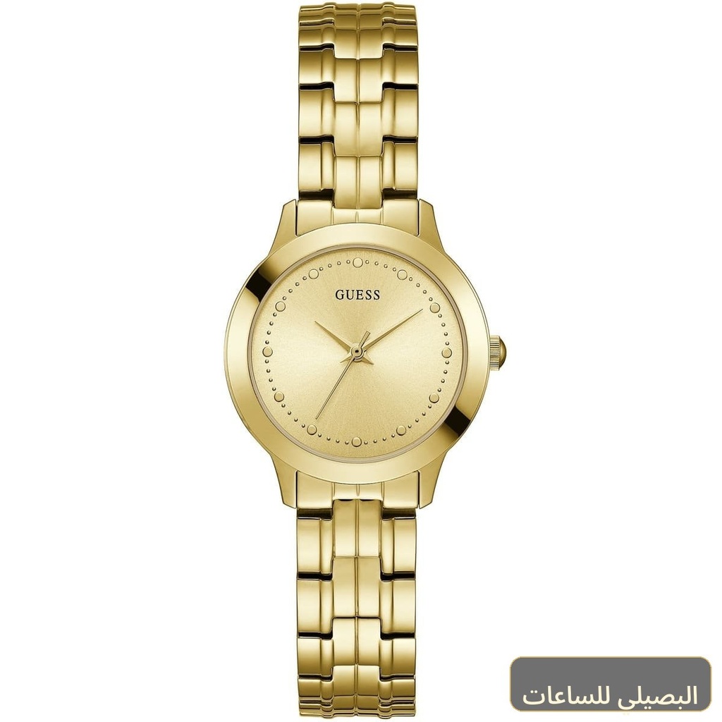 ساعة جيس تشيلسي للنساء W0989L2 بسوار ستانلس ستيل ذهبي