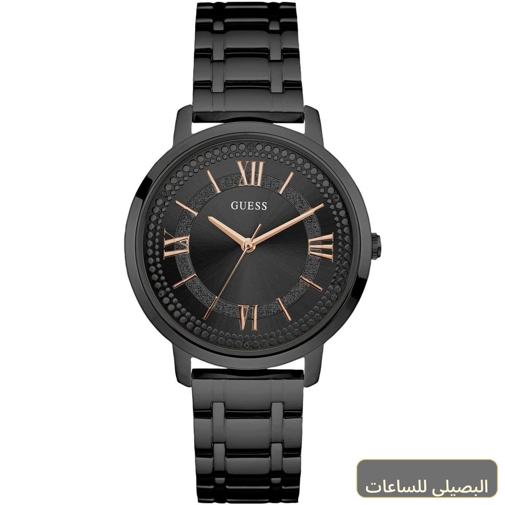 ساعة جيس مونتوك للنساء W0933L4 بسوار ستانلس ستيل أسود