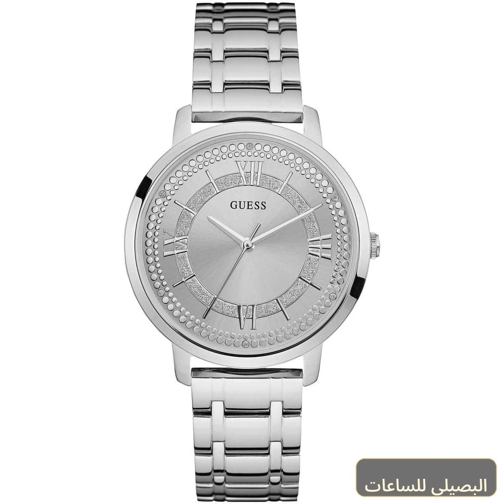 ساعة جيس مونتوك للنساء W0933L1 بسوار ستانلس ستيل فضي