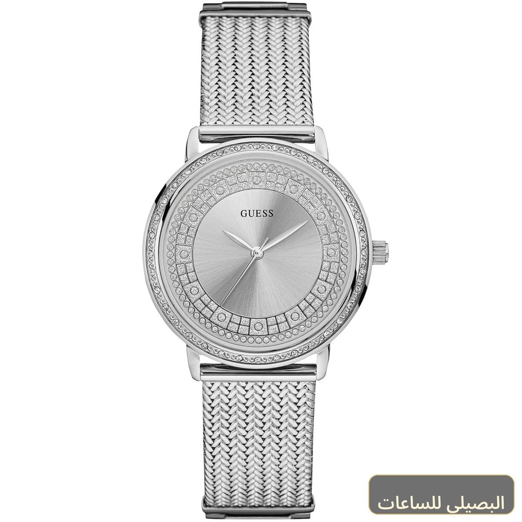 ساعة جيس ويلو للنساء W0836L2 بسوار ستانلس ستيل فضي