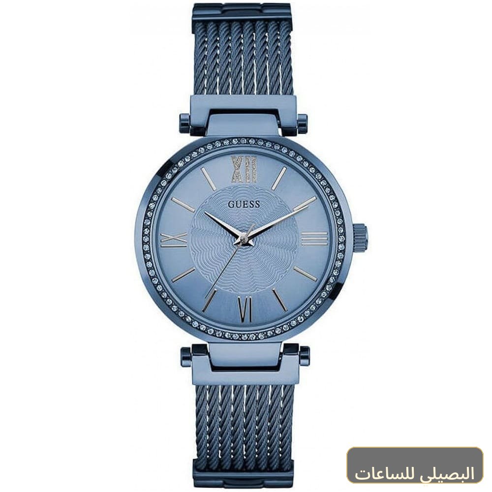 [W0638l3] ساعة جيس سوهو للنساء W0638L3 بسوار ومينا باللون الأزرق