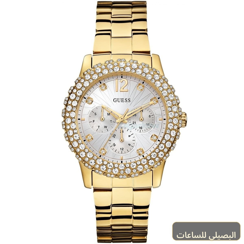 ساعة جيس دازلر للنساء W0335L2 بميناء فضي وسوار ذهبي