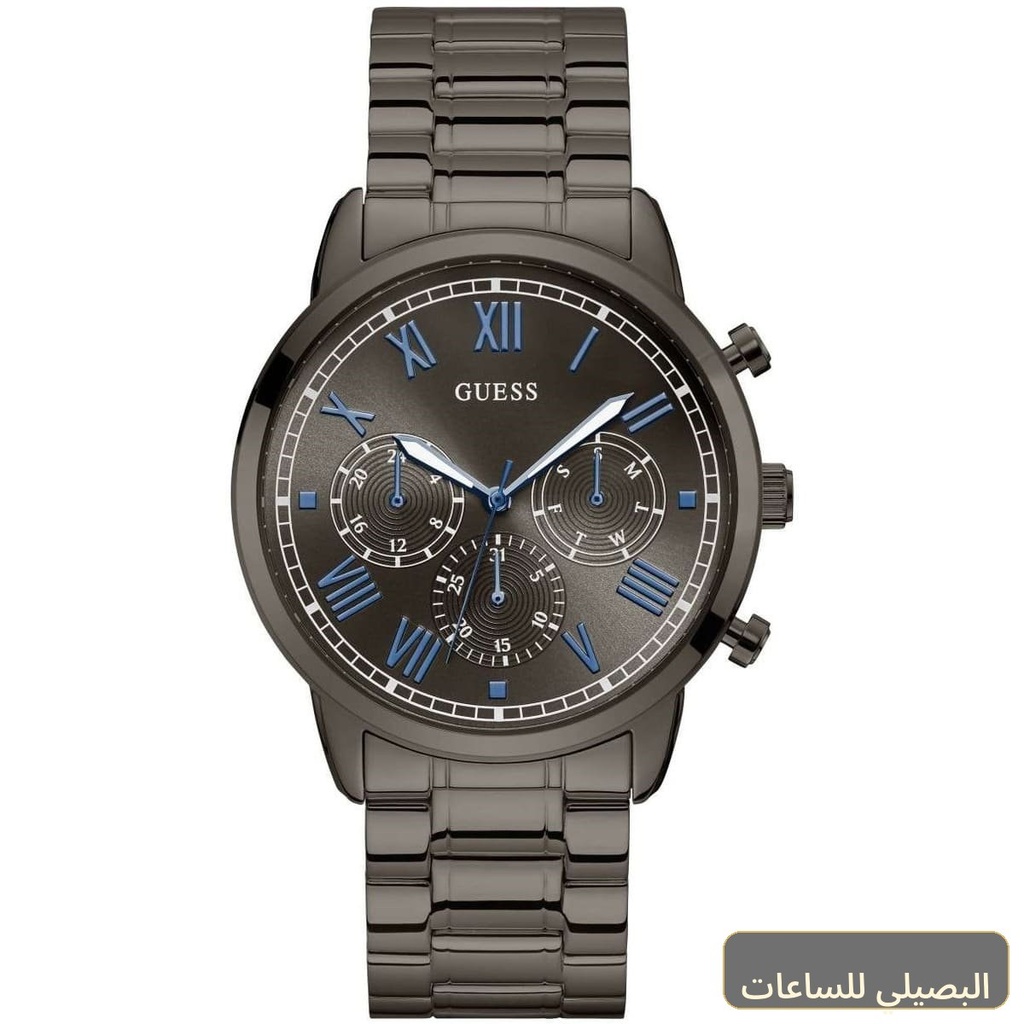 ساعة جيس هندريكس للرجال W1309G3 بسوار ستانلس ستيل رمادي