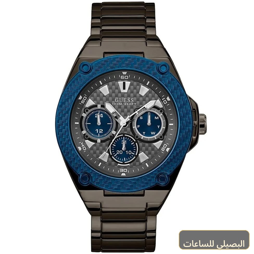 [W1305G3] ساعة جيس ليجاسي للرجال W1305G3 بلون رمادي وسوار معدني