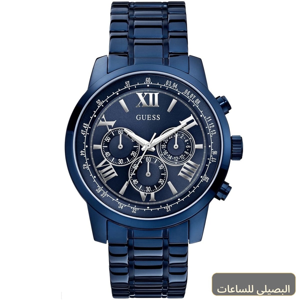 [W0379G5] ساعة جيس هورايزون للرجال W0379G5 بمينا أزرق وسوار ستانلس ستيل أزرق