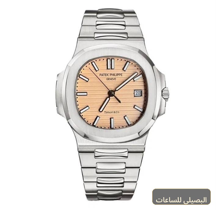 [PTKM-27390] ساعة باتيك فيليب أوتوماتيك بسوار معدني فضي ومينا أزرق