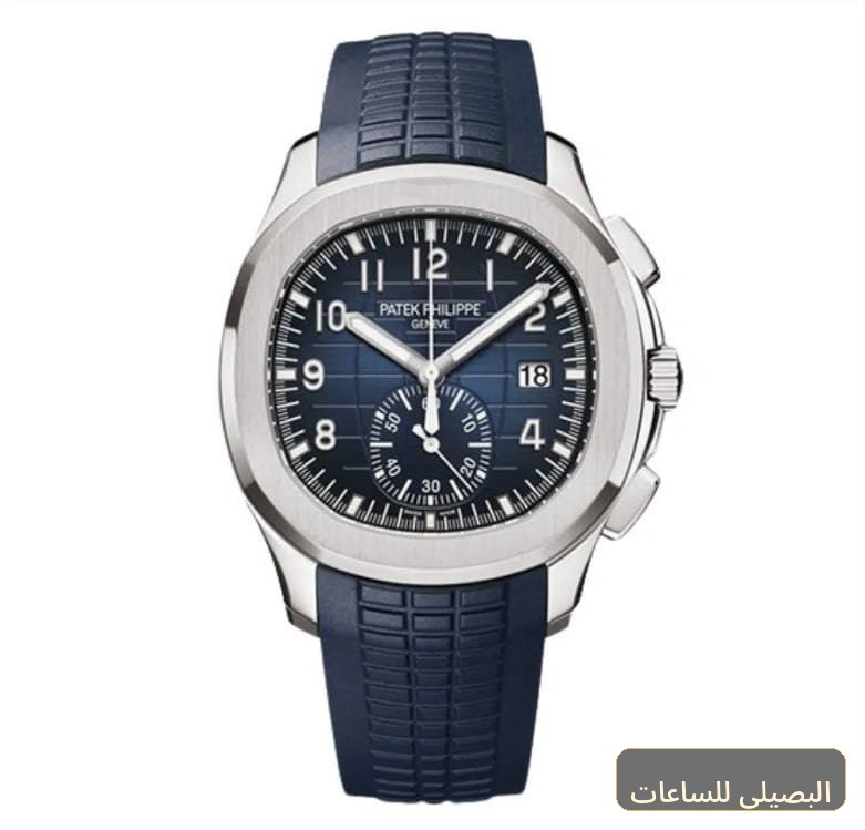 [PTKM-27364] ساعة باتيك فيليب أوتوماتيك بسوار معدني فضي ومينا أزرق