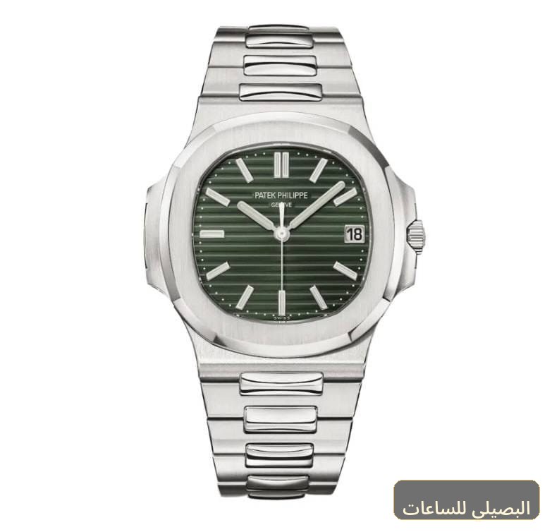[PTKM-27332] ساعة باتيك فيليب أوتوماتيك بسوار معدني فضي ومينا أزرق