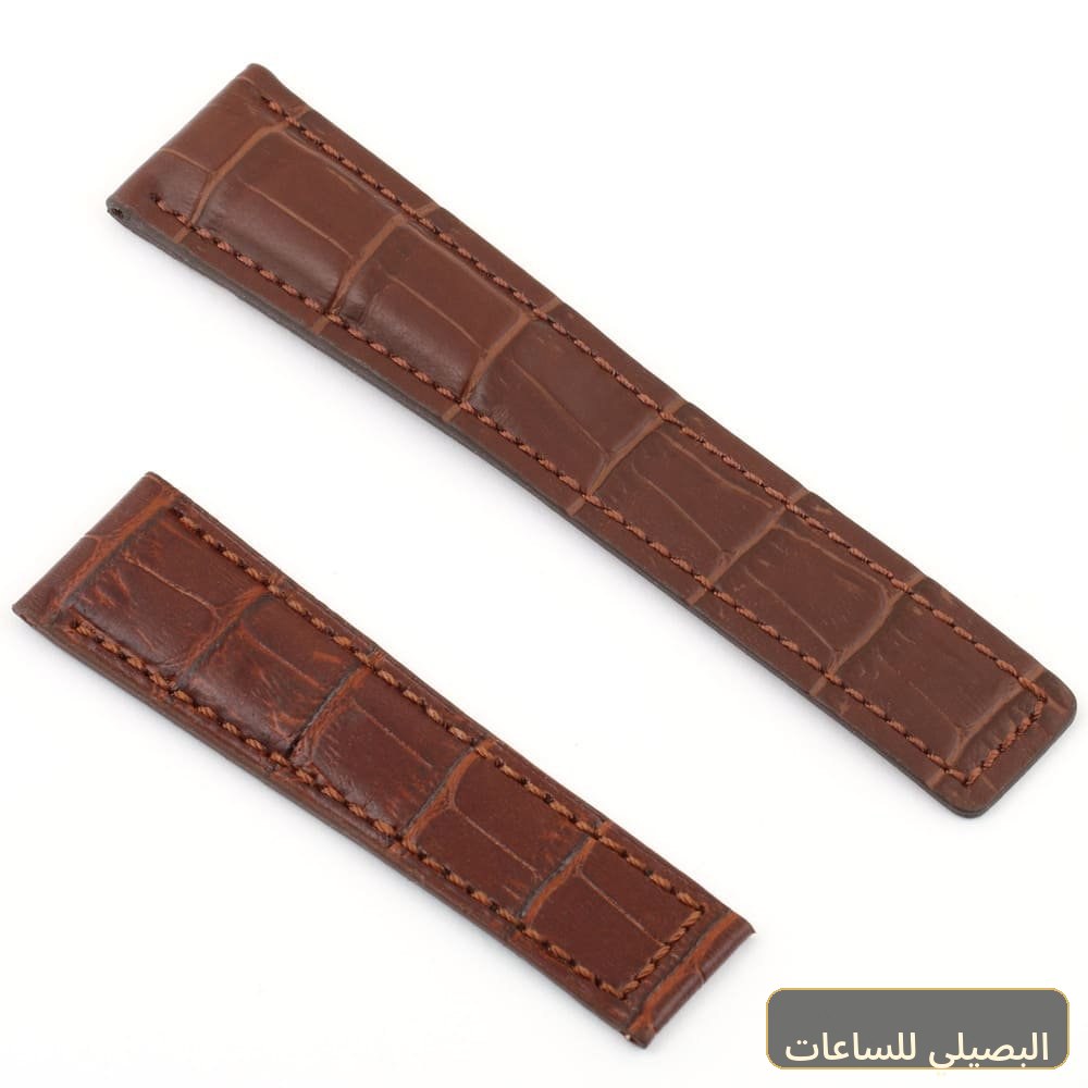 استيك ساعة تاغ هوير بلون بنى من الجلد