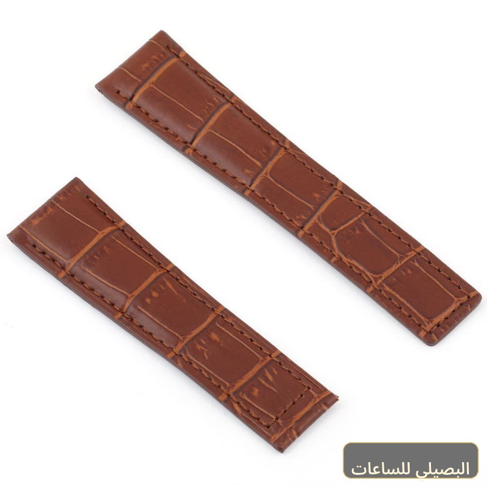 استيك ساعة تاغ هوير بلون بنى من الجلد
