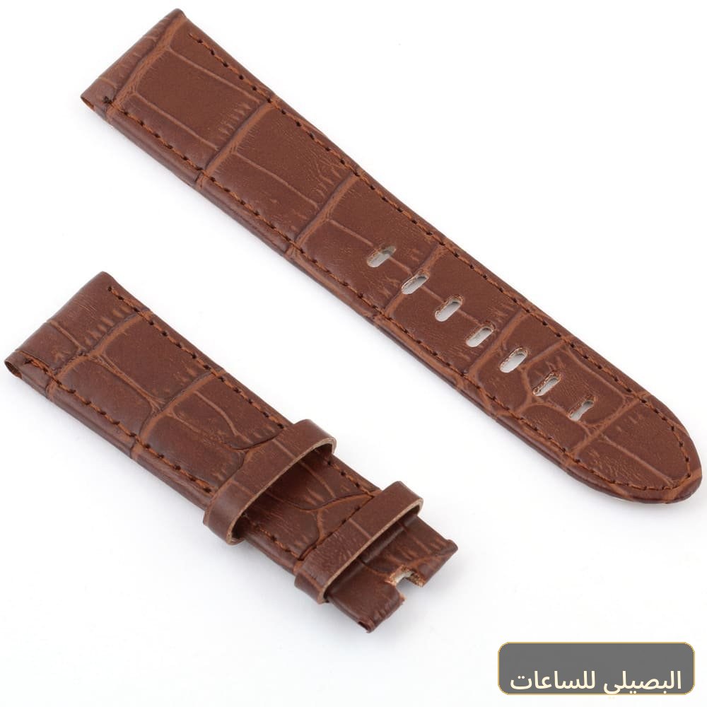 استيك ساعة مونتبلانك بلون بنى من الجلد