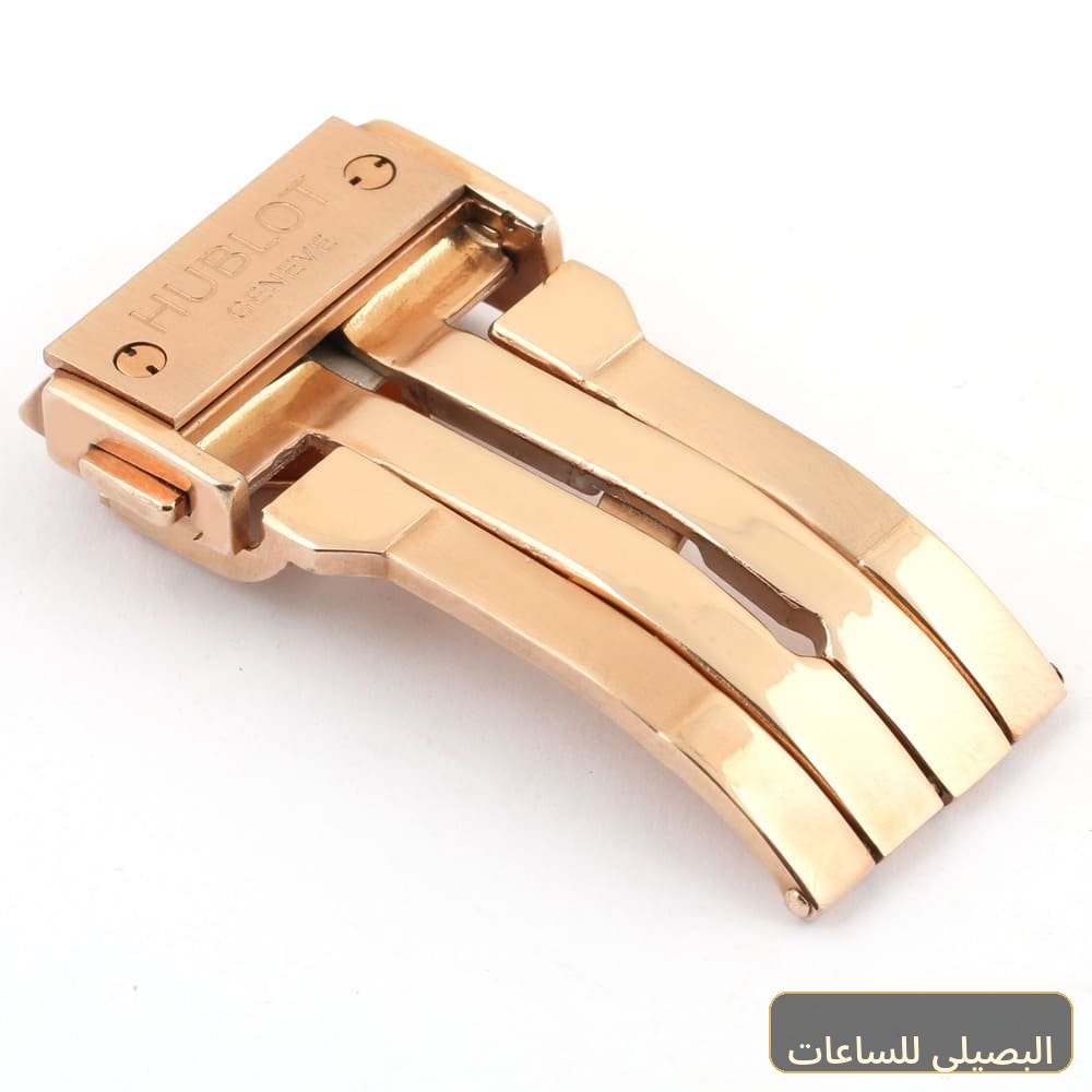إبزيم ساعة هابلوت من الستانليستيل بلون نحاسى