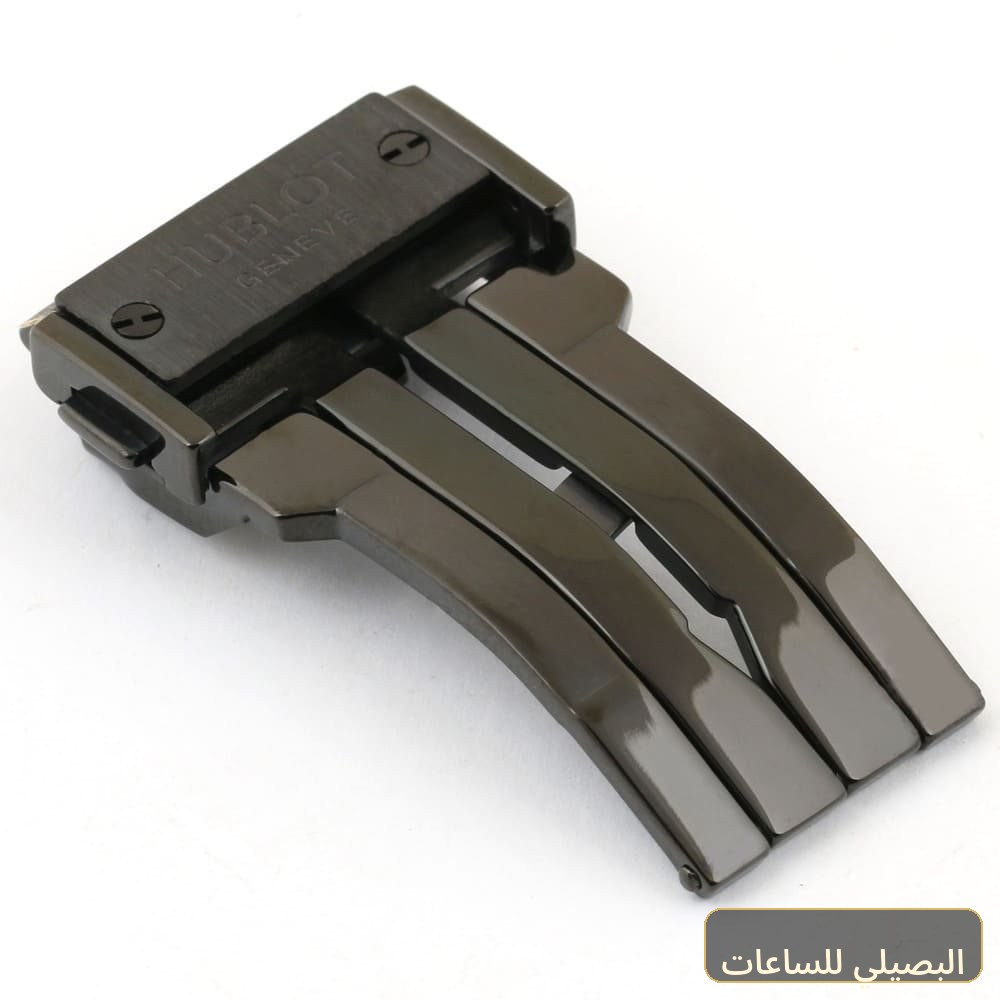 إبزيم ساعة هابلوت من الستانليستيل بلون اسود