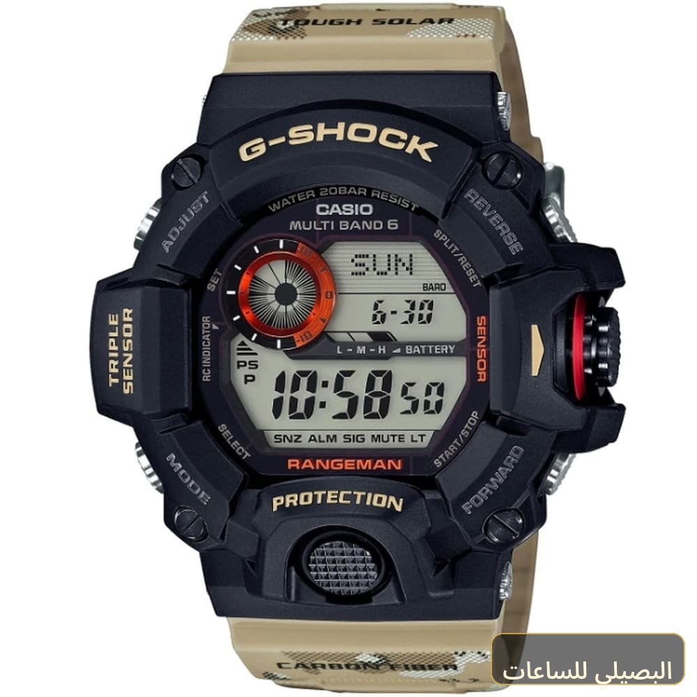 ساعه كاسيو جي شوك للرجال GW-9400DCJ-1JF