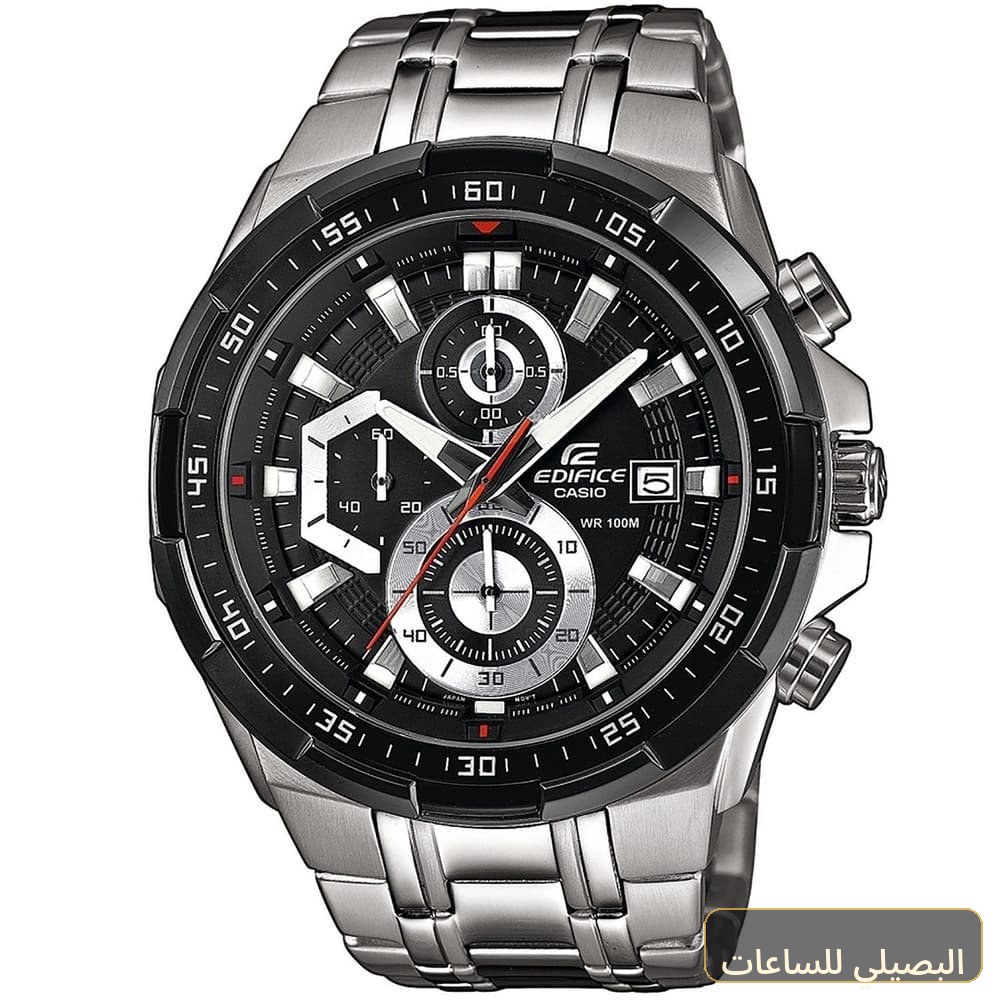 ساعة كاسيو اديفيس للرجال EFR-539D-1AV ستانلس ستيل فضي