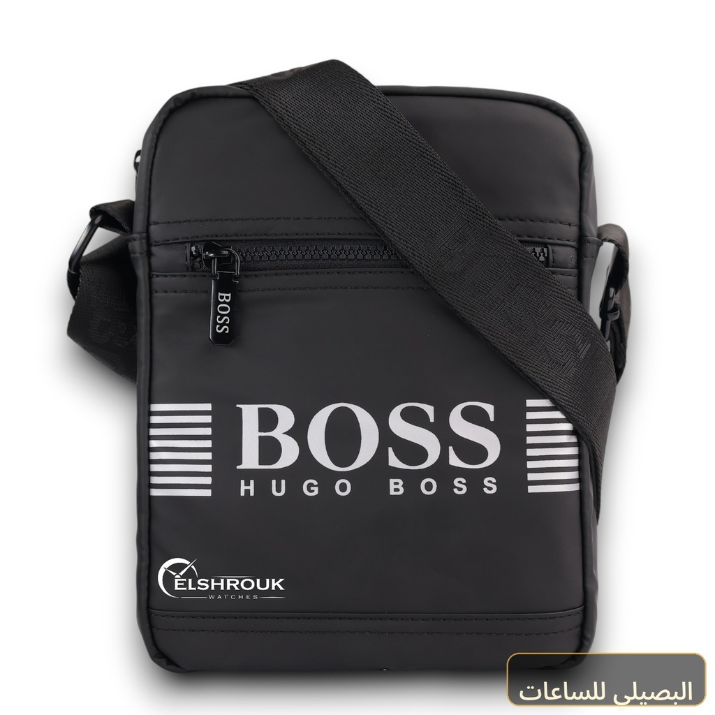 شنطة كروس هوغو بوس رجالي بتصميم مستطيل مدمج