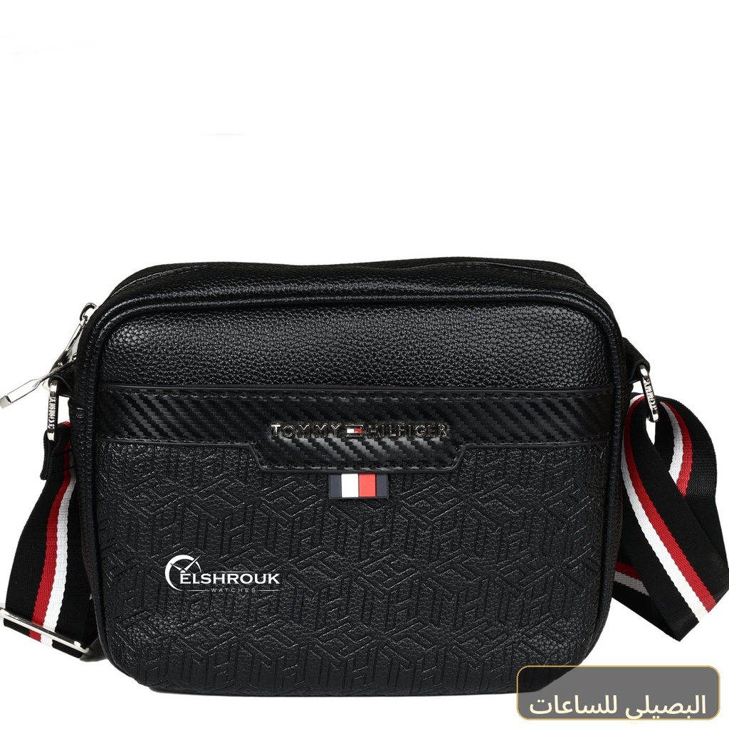 [70471] شنطة تومي هيلفيغر رجالي اسود