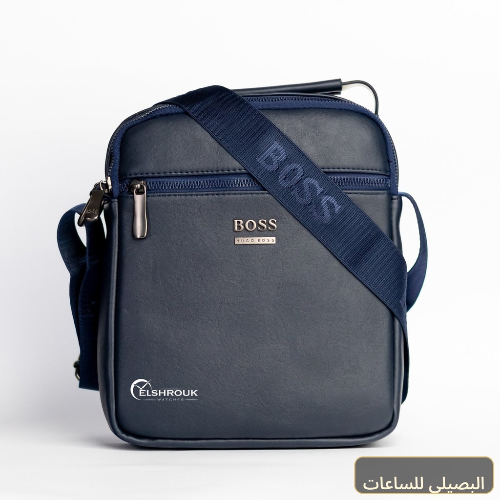 شنطة كروس هوعو بوس رجالي ازرق