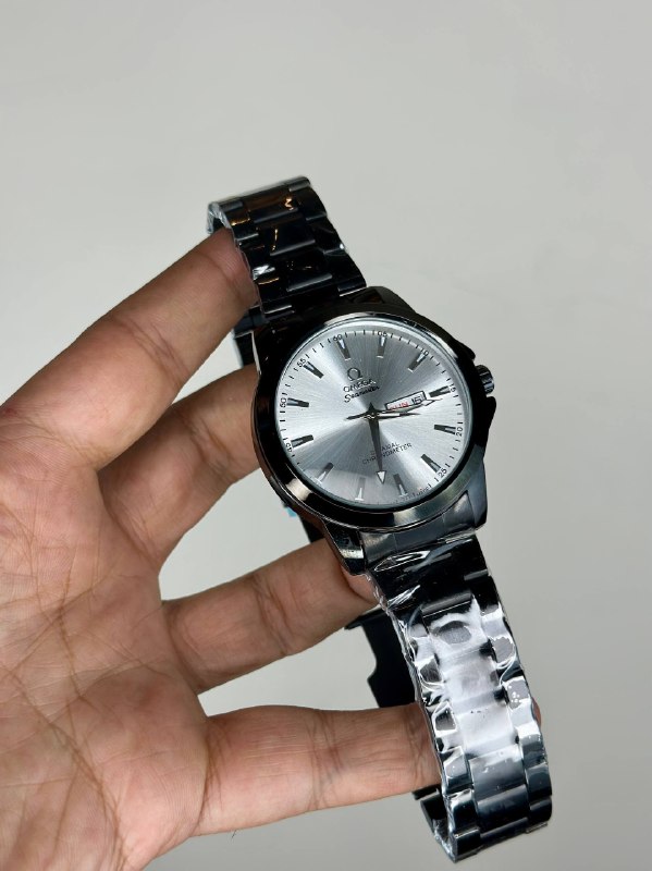 [TG-24624-6fa93f99] ساعة رجالي معدن سوداء