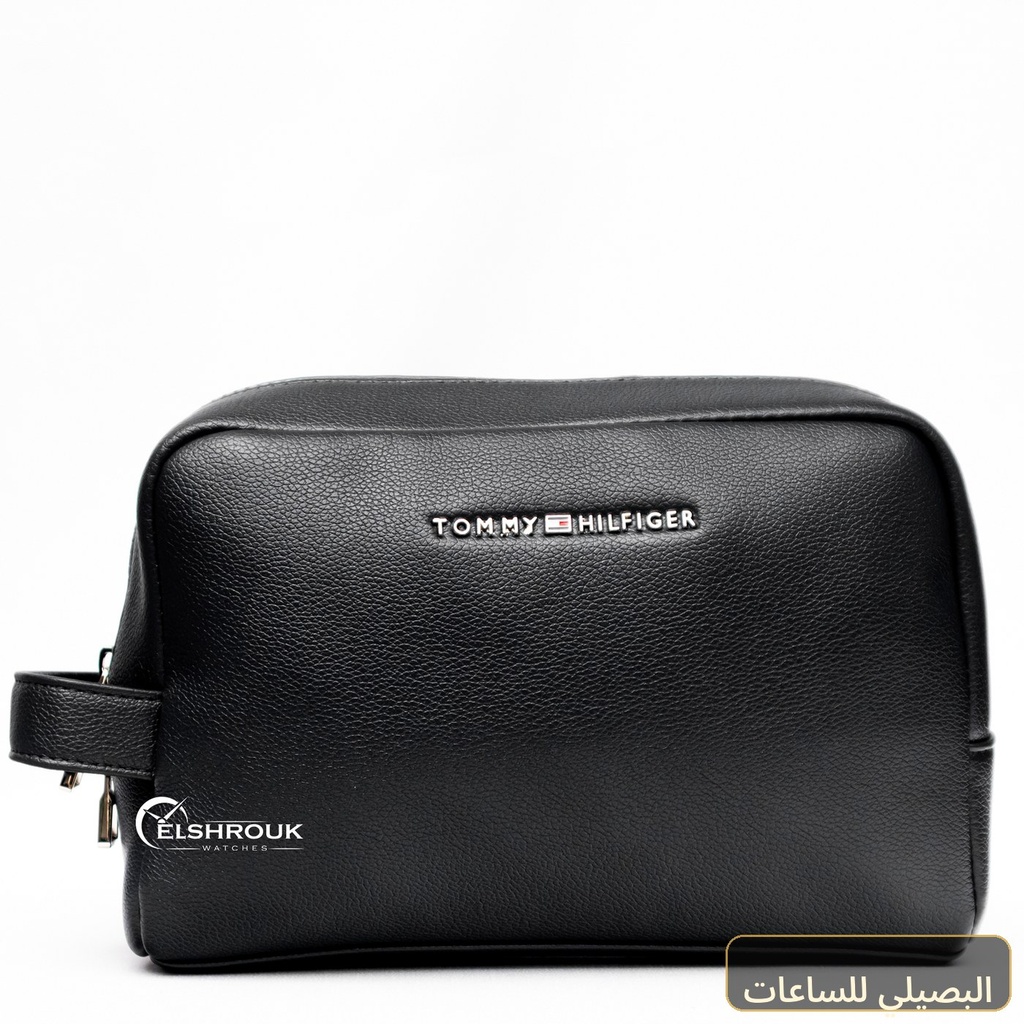 شنطة يد تومي هيلفيغير رجالي اسود