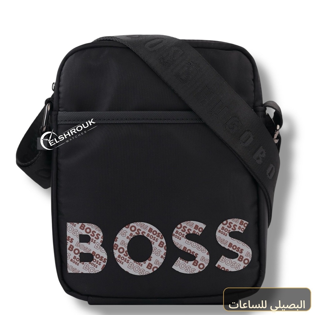 شنطة كروس هوغو بوس رجالي بتصميم مستطيل مدمج وعصري