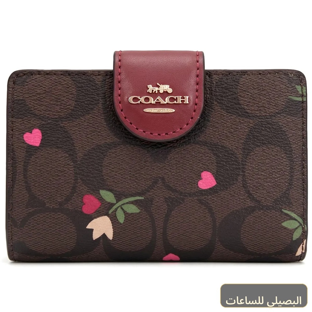 محفظة كوتش Coach حريمي طويلة سيجنتشر C8714